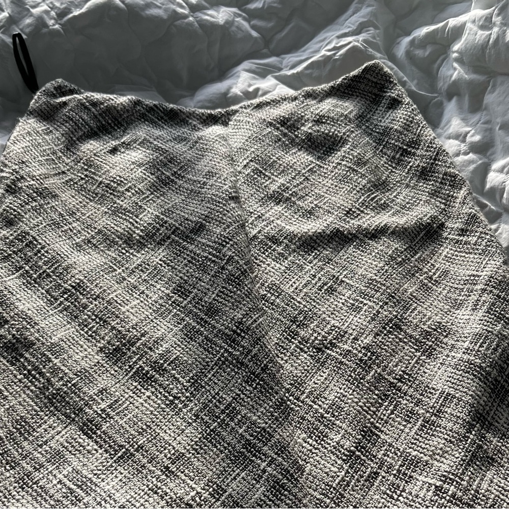 Black and white skirt